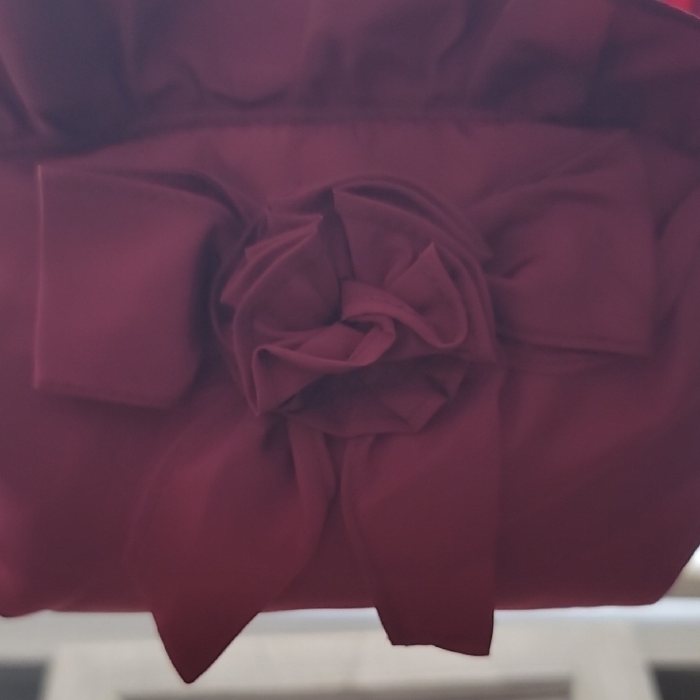 Red Burgundy Women's Handbag - Picture 3 of 13
